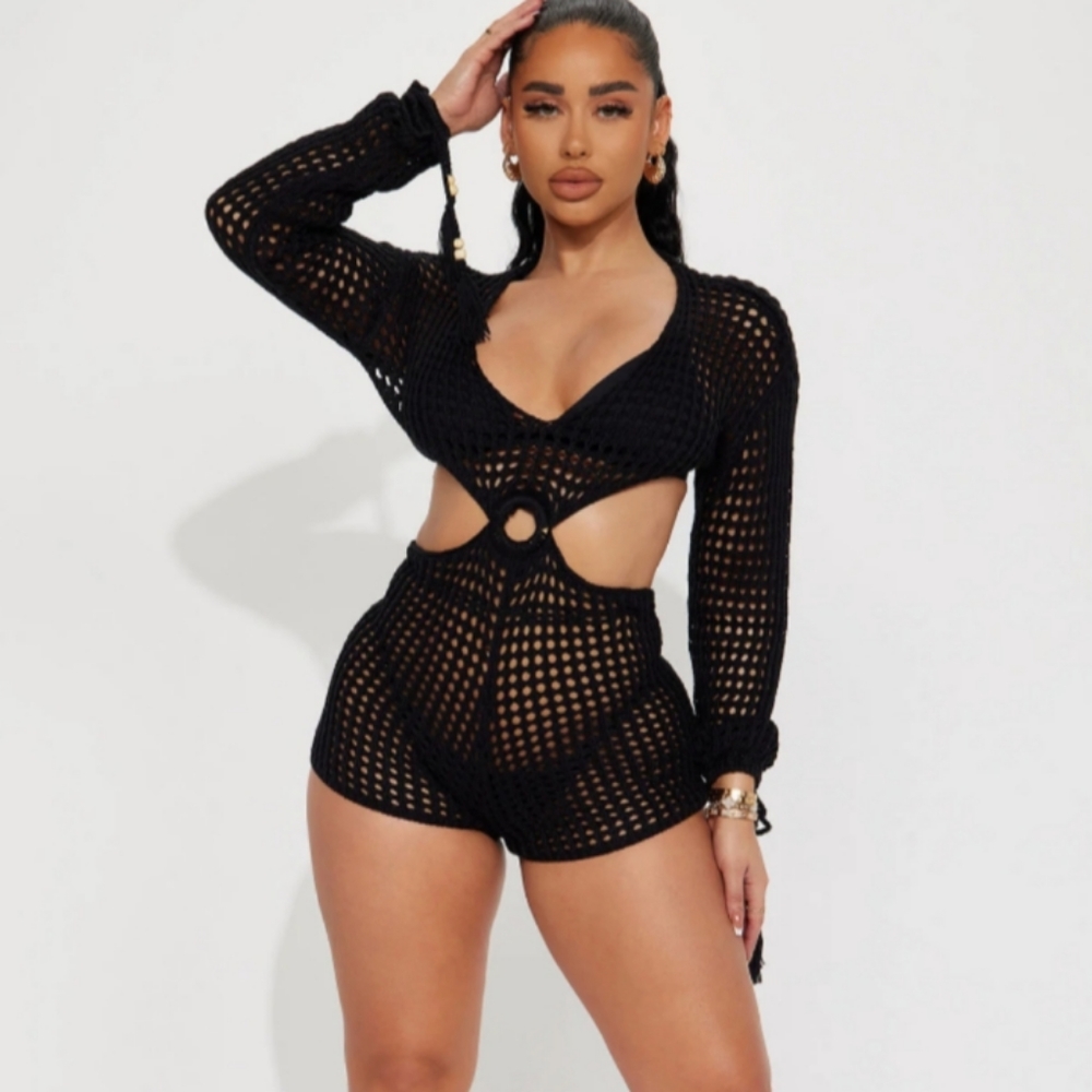 New. Crochet Cover-Up.